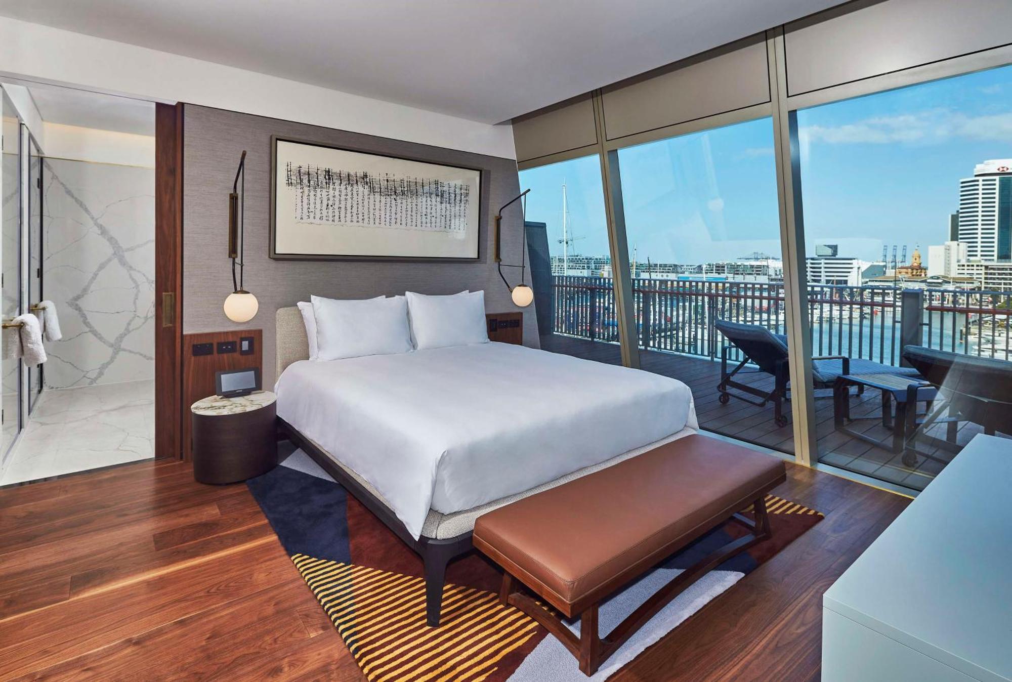 Park Hyatt Auckland Hotel Екстериор снимка A bedroom at the hotel